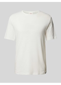 T-shirt z fakturowanym wzorem ze sklepu Peek&Cloppenburg  w kategorii T-shirty męskie - zdjęcie 172064521