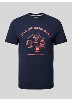 T-shirt z nadrukowanym motywem ze sklepu Peek&Cloppenburg  w kategorii T-shirty męskie - zdjęcie 172064570