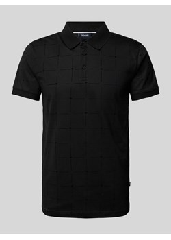 Koszulka polo o kroju slim fit ze wzorem na całej powierzchni model ‘Phelan’ ze sklepu Peek&Cloppenburg  w kategorii T-shirty męskie - zdjęcie 172064604