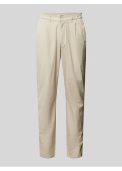 Spodnie z wpuszczanymi kieszeniami model ‘TINO’ ze sklepu Peek&Cloppenburg  w kategorii Spodnie męskie - zdjęcie 172064911
