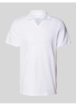 Koszulka polo o kroju regular fit z dekoltem w serek ze sklepu Peek&Cloppenburg  w kategorii T-shirty męskie - zdjęcie 172064960