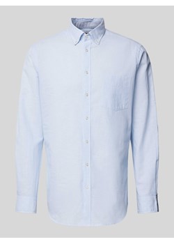 Koszula casualowa z kołnierzykiem typu button down i wzorem w paski ze sklepu Peek&Cloppenburg  w kategorii Koszule męskie - zdjęcie 172064970