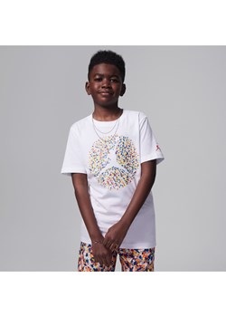 T-shirt dla dużych dzieci z nadrukiem Jordan Poolside Jumpman - Biel ze sklepu Nike poland w kategorii T-shirty chłopięce - zdjęcie 172068433