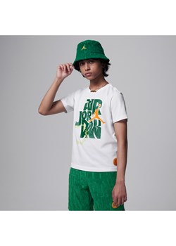 T-shirt dla dużych dzieci z nadrukiem Jordan Fuel Up, Cool Down - Biel ze sklepu Nike poland w kategorii T-shirty chłopięce - zdjęcie 172068434