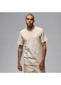 T-shirt męski Jordan Brand - Brązowy ze sklepu Nike poland w kategorii T-shirty męskie - zdjęcie 172068440