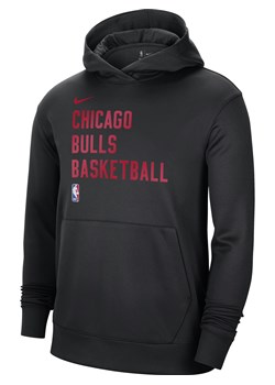 Męska bluza z kapturem Chicago Bulls Spotlight Nike Dri-FIT NBA - Czerń ze sklepu Nike poland w kategorii Bluzy męskie - zdjęcie 172068444