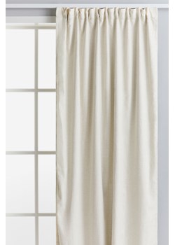 H & M - Zasłona zaciemniająca z domieszką lyocellu 2-pak - Biały ze sklepu H&M w kategorii Spodnie damskie - zdjęcie 172068563