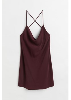 H & M - Krótka sukienka na ramiączkach - Czerwony ze sklepu H&M w kategorii Sukienki - zdjęcie 172068654