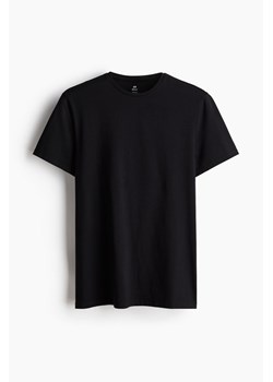 H & M - T-shirt COOLMAX Slim Fit - Czarny ze sklepu H&M w kategorii T-shirty męskie - zdjęcie 172068692