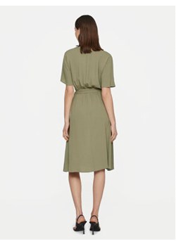 Vila Sukienka koszulowa Moashly 14089260 Zielony Regular Fit ze sklepu MODIVO w kategorii Sukienki - zdjęcie 172069104