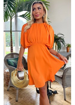 Pomarańczowa sukienka mini o luźnym kroju DA1654, Kolor pomarańczowy, Rozmiar XL, AX Paris ze sklepu Primodo w kategorii Sukienki - zdjęcie 172069322