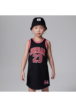Sukienka dla małych dzieci Jordan 23 Jersey - Czerń ze sklepu Nike poland w kategorii Sukienki dziewczęce - zdjęcie 172069670