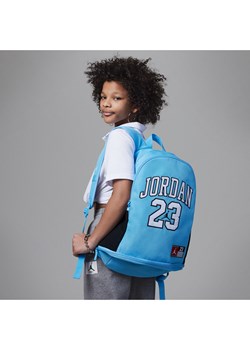 Plecak dla dużych dzieci Jordan Jersey Backpack (27 l) - Niebieski ze sklepu Nike poland w kategorii Plecaki dla dzieci - zdjęcie 172069681