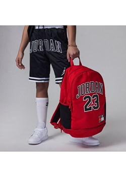 Plecak dla dużych dzieci Jordan Jersey Backpack (27 l) - Czerwony ze sklepu Nike poland w kategorii Plecaki dla dzieci - zdjęcie 172069691