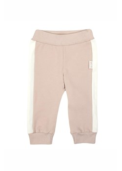 Bawełniane spodnie dresowe w kolorze beżowym ze sklepu 5.10.15 w kategorii Spodnie i półśpiochy - zdjęcie 172069852