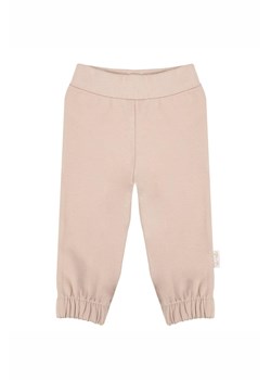 Bawełniane spodnie dresowe w kolorze beżowym ze sklepu 5.10.15 w kategorii Odzież dla niemowląt - zdjęcie 172069854