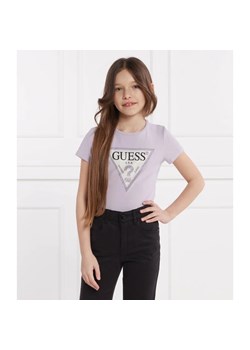 Guess T-shirt | Regular Fit ze sklepu Gomez Fashion Store w kategorii Bluzki dziewczęce - zdjęcie 172071033