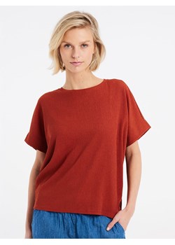 Protest Koszulka &quot;Ula&quot; w kolorze rdzawoczerwonym ze sklepu Limango Polska w kategorii Bluzki damskie - zdjęcie 172071134