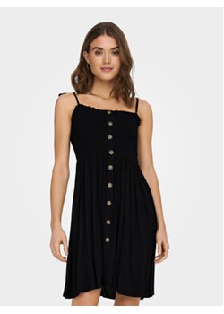 ONLY Sukienka letnia Annika 15193884 Czarny Regular Fit ze sklepu MODIVO w kategorii Sukienki - zdjęcie 172071591