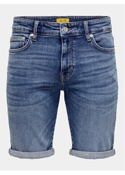 Only & Sons Szorty jeansowe Ply 22028773 Niebieski Slim Fit ze sklepu MODIVO w kategorii Spodenki męskie - zdjęcie 172071682