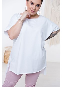 Biała Bluzka DORI ze sklepu TONO w kategorii Bluzki damskie - zdjęcie 172072592