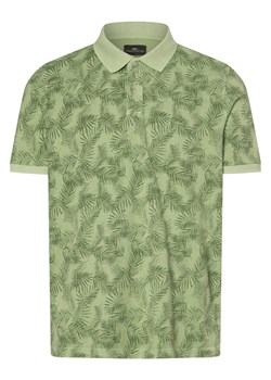Fynch-Hatton Męska koszulka polo Mężczyźni Bawełna kiwi wzorzysty ze sklepu vangraaf w kategorii T-shirty męskie - zdjęcie 172072920