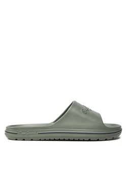 Klapki Pepe Jeans Beach Slide M PMS70159 Palm Green 701 ze sklepu eobuwie.pl w kategorii Klapki męskie - zdjęcie 172073031