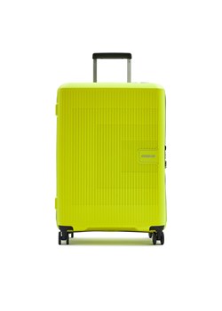 Walizka średnia American Tourister Aerostep 148820-A067-1NU Light Lime ze sklepu eobuwie.pl w kategorii Walizki - zdjęcie 172073164