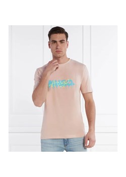 HUGO T-shirt Dacation | Regular Fit ze sklepu Gomez Fashion Store w kategorii T-shirty męskie - zdjęcie 172073420