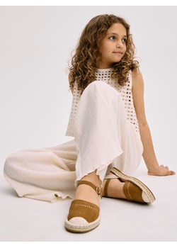 Reserved - Sandały z łączonych materiałów - brązowy ze sklepu Reserved w kategorii Sandały dziecięce - zdjęcie 172079070