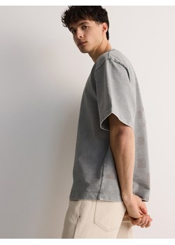 Reserved - T-shirt boxy - jasnoszary ze sklepu Reserved w kategorii T-shirty męskie - zdjęcie 172079150