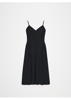 Mohito - Sukienka midi na ramiączkach - czarny ze sklepu Mohito w kategorii Sukienki - zdjęcie 172080513