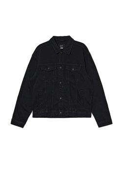Cropp - Czarna kurtka jeansowa - czarny ze sklepu Cropp w kategorii Kurtki męskie - zdjęcie 172080672