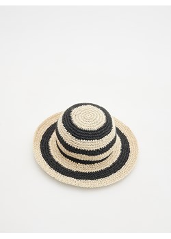 Reserved - Słomkowy kapelusz - kremowy ze sklepu Reserved w kategorii Czapki dziecięce - zdjęcie 172081611