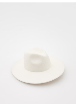 Reserved - Wełniany kapelusz - złamana biel ze sklepu Reserved w kategorii Kapelusze damskie - zdjęcie 172082130
