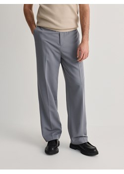 Reserved - Spodnie wide leg - ciemnoszary ze sklepu Reserved w kategorii Spodnie męskie - zdjęcie 172082233
