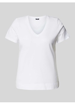 T-shirt z nadrukiem z logo ze sklepu Peek&Cloppenburg  w kategorii Bluzki damskie - zdjęcie 172083973