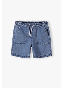 Jeansowe szorty dla chłopca - niebieskie - 5.10.15. ze sklepu 5.10.15 w kategorii Spodenki chłopięce - zdjęcie 172084204
