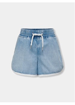Kids ONLY Szorty jeansowe Pierce 15320325 Niebieski Jogger Fit ze sklepu MODIVO w kategorii Spodenki dziewczęce - zdjęcie 172084752