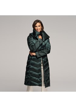 Damski puchowy płaszcz z kapturem ze sklepu WITTCHEN w kategorii Płaszcze damskie - zdjęcie 172086843