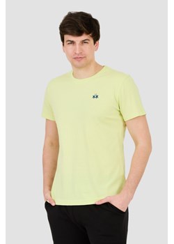 LA MARTINA Żółty t-shirt z małym logo, Wybierz rozmiar XL ze sklepu outfit.pl w kategorii T-shirty męskie - zdjęcie 172087421