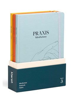 Karst notes Praxis Mindfulness A5 3-pack ze sklepu ANSWEAR.com w kategorii Akcesoria biurowe - zdjęcie 172087973