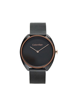 Zegarek Calvin Klein Adorn 25200272 Czarny ze sklepu eobuwie.pl w kategorii Zegarki - zdjęcie 172089864