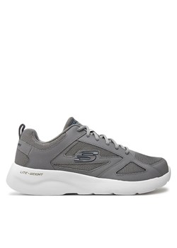 Sneakersy Skechers Dynamight 2.0-Fallford 58363/GRY Szary ze sklepu eobuwie.pl w kategorii Buty sportowe męskie - zdjęcie 172089873