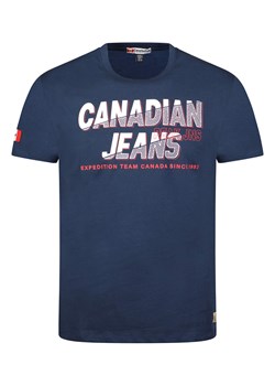 Canadian Peak Koszulka w kolorze granatowym ze sklepu Limango Polska w kategorii T-shirty męskie - zdjęcie 172091903