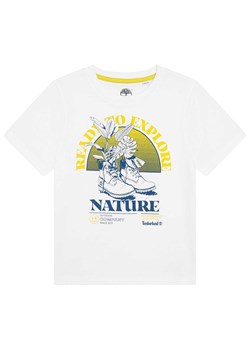 Timberland Koszulka w kolorze białym ze sklepu Limango Polska w kategorii T-shirty chłopięce - zdjęcie 172091924