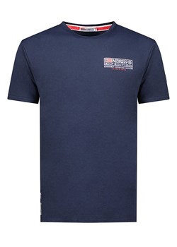 Geographical Norway Koszulka w kolorze granatowym ze sklepu Limango Polska w kategorii T-shirty męskie - zdjęcie 172092344