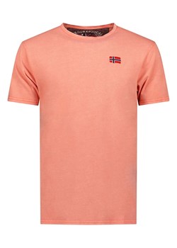 Geographical Norway Koszulka w kolorze pomarańczowym ze sklepu Limango Polska w kategorii T-shirty męskie - zdjęcie 172092380
