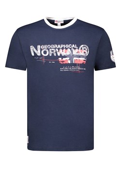 Geographical Norway Koszulka w kolorze granatowym ze sklepu Limango Polska w kategorii T-shirty męskie - zdjęcie 172092420