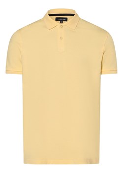 Andrew James Męska koszulka polo Mężczyźni Bawełna żółty jednolity ze sklepu vangraaf w kategorii T-shirty męskie - zdjęcie 172093344